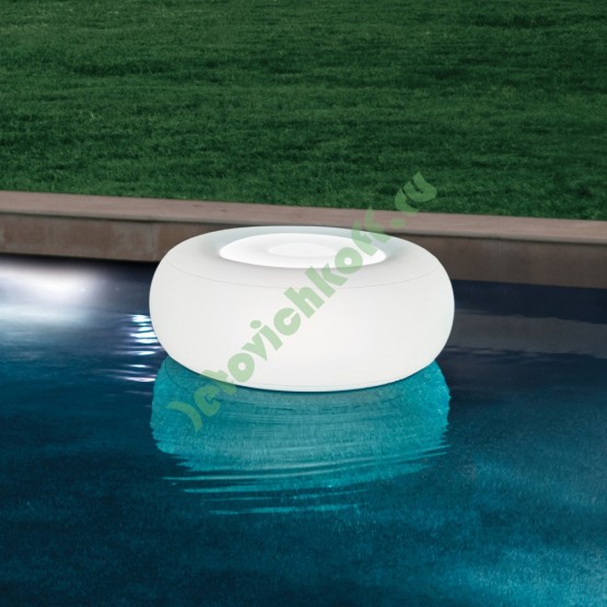Надувной плавающий Пуфик с LED-подсветкой