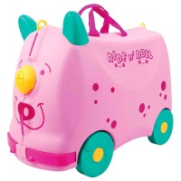Детский чемодан на колесах Поросёнок